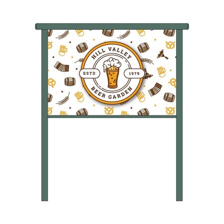 United Visual Products Sliding Door Indoor Enclosed Corkboard, 6 UV9026ACSH-BRONZE-BLSPRU